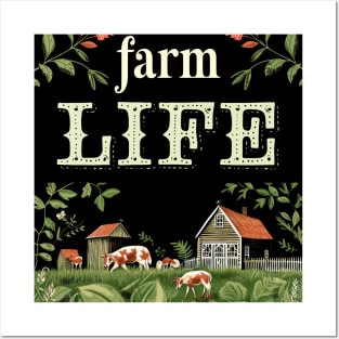 Farm Life Posters and Art